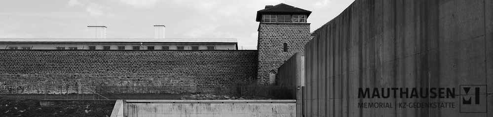 4.13.1.0002_Foto Ralf Lechner.jpg; 4.13.1.0002; KZ-Gedenkstätte Mauthausen: Besucherzentrum und südwestlichen Lagermauer; digitale Fotografie